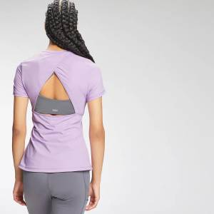 Дамска вталена фитнес тениска с отворен гръб MP Women's Tempo