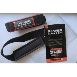 Фитили за фитнес с противоплъзгащо покритие Power System XTR-GRIP Straps