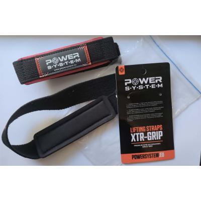 Фитили за фитнес с противоплъзгащо покритие Power System XTR-GRIP Straps